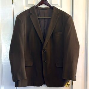 Andrew Fezza Sports coat , size 50 R , perfect condition , chocolate brown